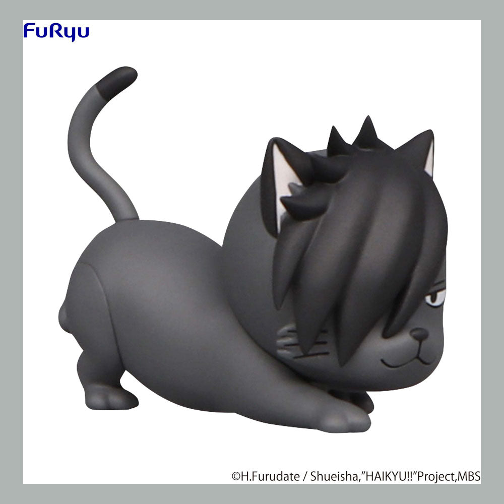 Haikyu!! Noodle Stopper PVC Statue Petit 2 Kuroo Cat 6 cm