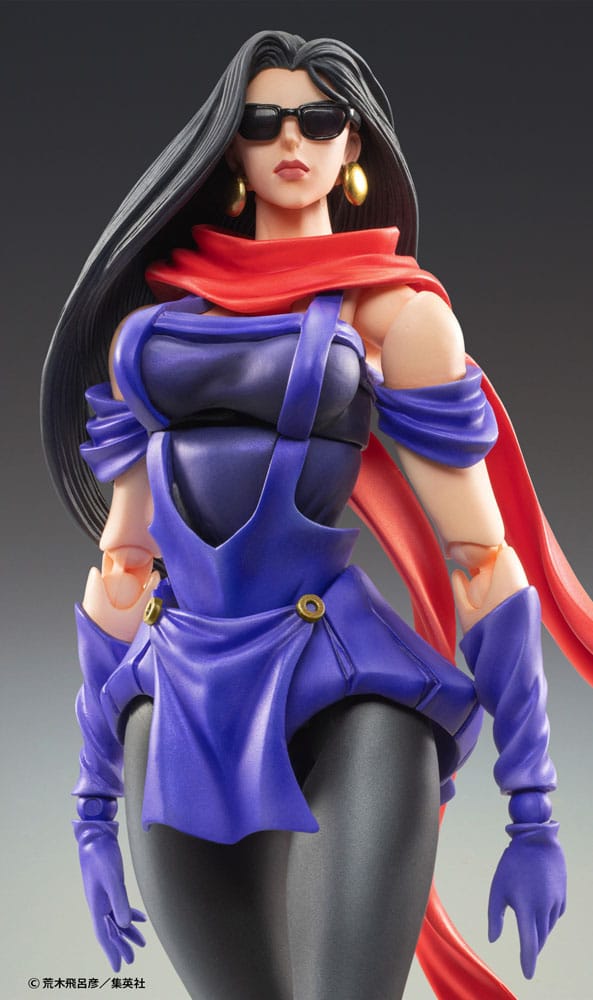 JoJo&#39;s Bizarre Adventure Part 2: Battle Tendency Action Figure Chozokado (Lisa Lisa) 15 cm