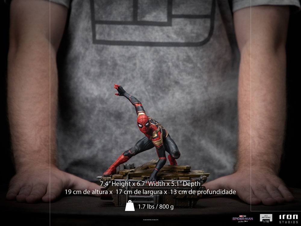 Spider-Man: No Way Home BDS Art Scale Deluxe Statue 1/10 Spider-Man Peter 
