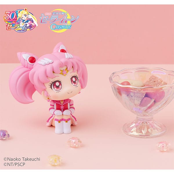 Sailor Moon Cosmos The Movie Look Up PVC Statue Eternal Sailor Chibi Moon 11 cm