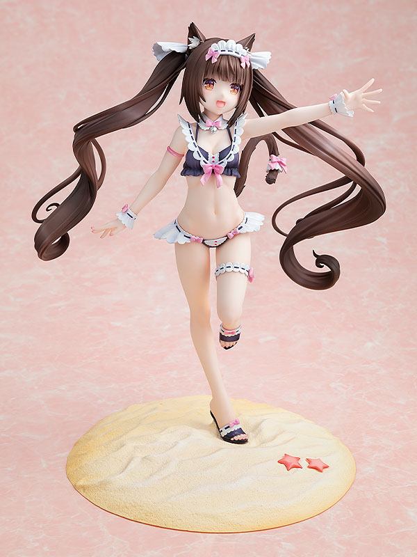 Nekopara PVC Statue 1/7 Chocola: Maid Swimsuit Ver. 26 cm