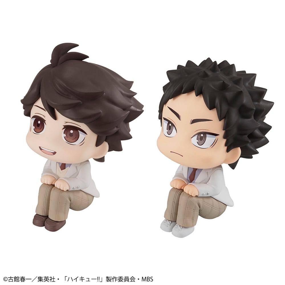 Haikyuu!! Look Up PVC Statues Toru Oikawa &amp; Hajime Iwaizumi Set 11 cm