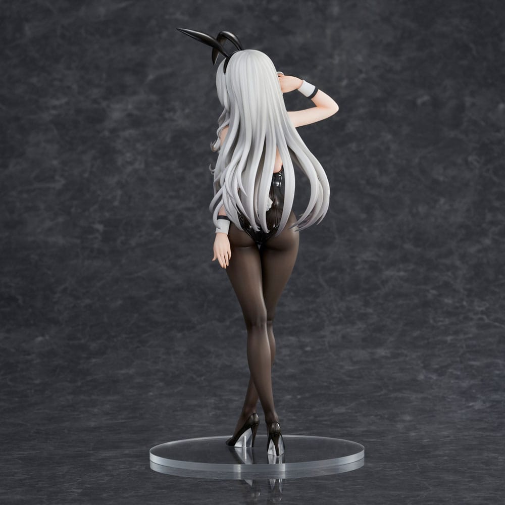 Haori Io Illustration PVC Statue White-haired Bunny 29 cm