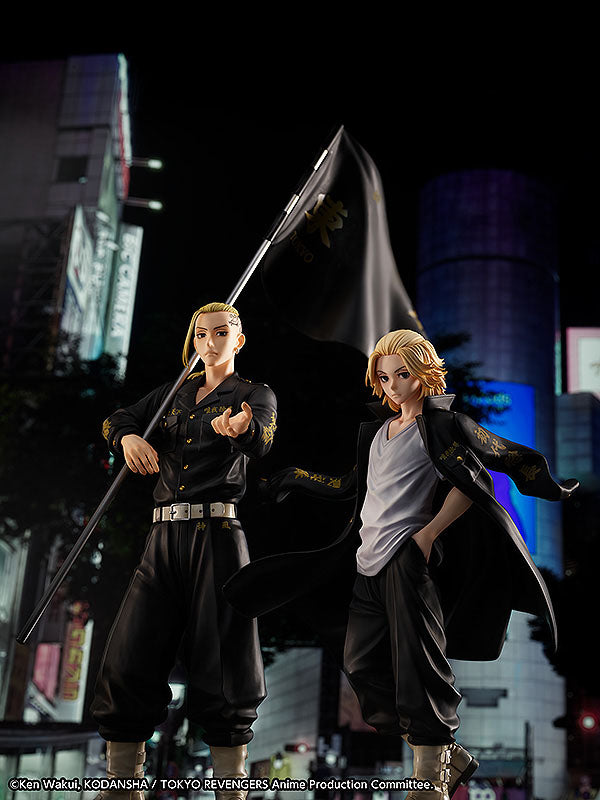 Tokyo Revengers PVC Statue &amp; Ring Set 1/8 Ken Ryuguji 30 cm - Ring Size 13