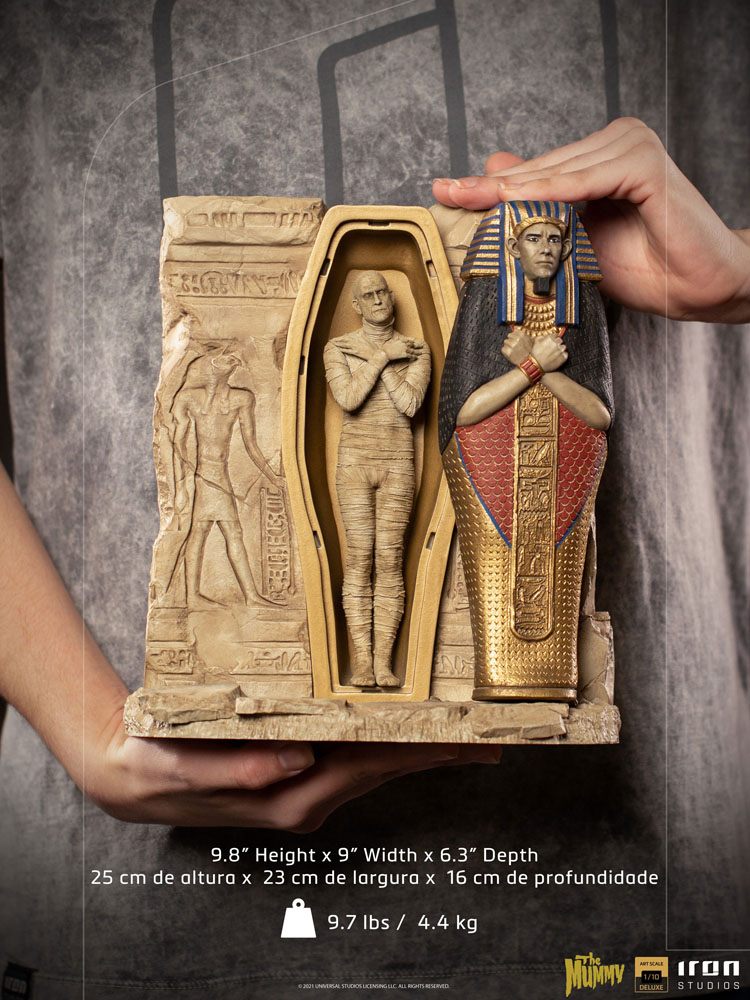 Universal Monsters Deluxe Art Scale Statue 1/10 The Mummy 25 cm