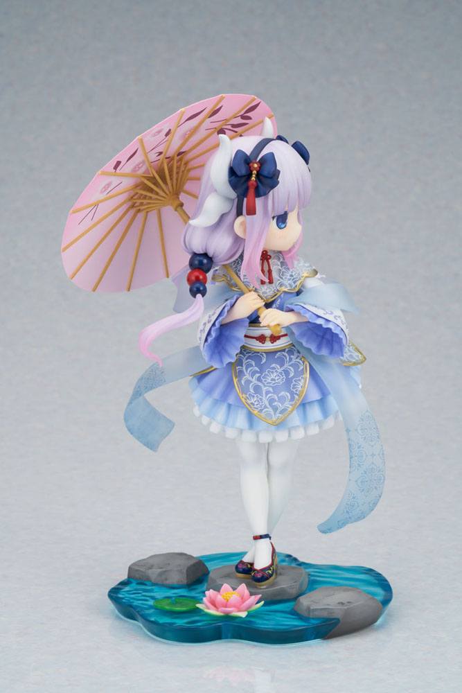 Miss Kobayashi&#39;s Dragon Maid PVC Statue 1/7 Kanna China Dress Ver. 17 cm