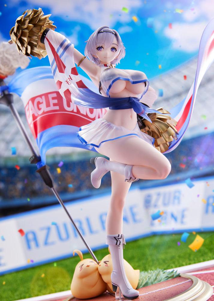 Azur Lane Statue 1/6 Lane Reno Biggest Little Cheerleader Limited Edition 31 cm
