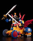 Yattodetaman PVC / Diecast Action Figure Riobot Daikyojin & Daitenba 15 - 16 cm