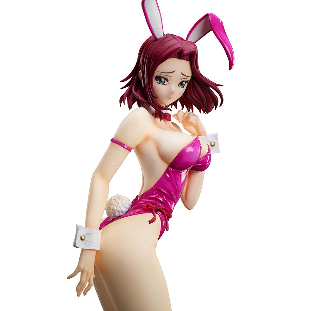 Code Geass: Lelouch of the Rebellion PVC Statue 1/4 Kallen Kouzuki Bare Leg Bunny Ver. 48 cm