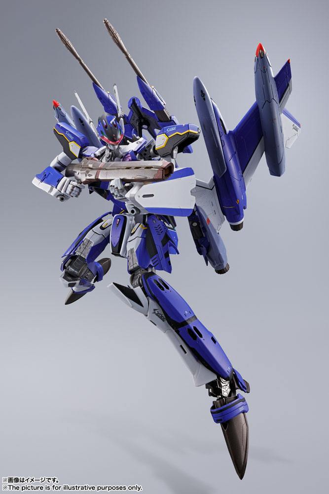Macross Movie: Absolut Live DX Chogokin Diecast Action Figure YF-29 Durandal (Maximilian Genius) Full Set Pack 22 cm