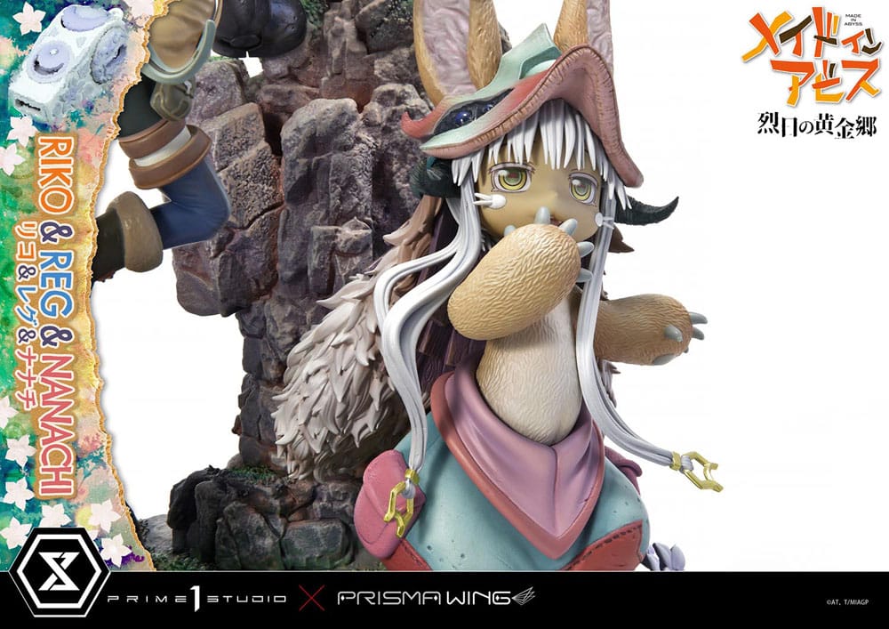 Made in Abyss Statue Riko, Reg &amp; Manachi 27 cm