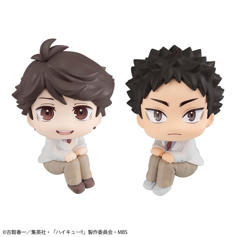 Haikyuu!! Look Up PVC Statues Toru Oikawa &amp; Hajime Iwaizumi Set 11 cm