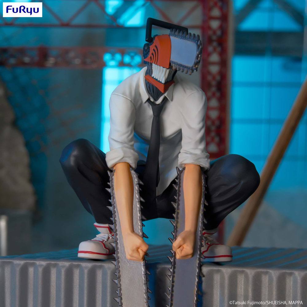 Chainsaw Man Noodle Stopper PVC Statue Chainsaw Man 14 cm