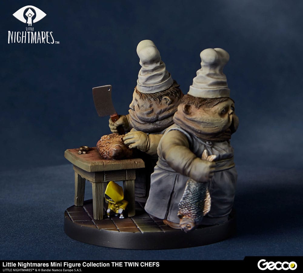 Little Nightmares Mini Figure Collection PVC Statue The Twin Chefs 7 cm