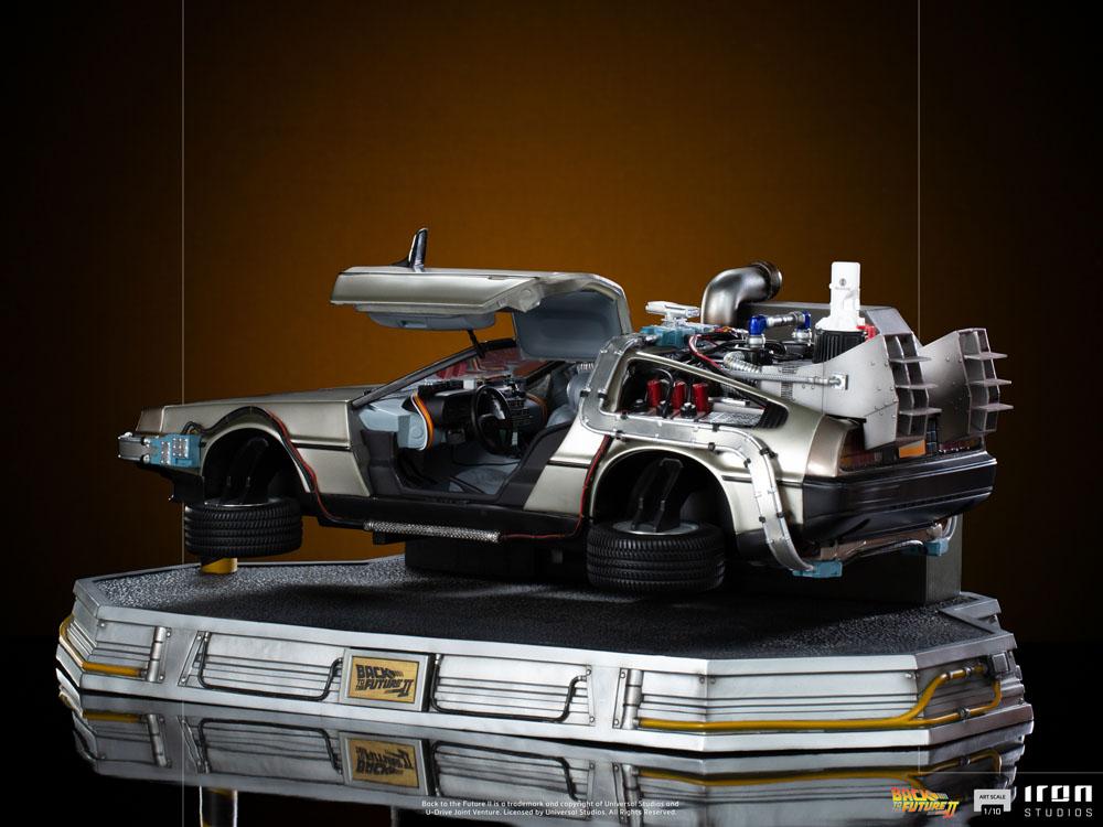 Back to the Future II Art Scale Statue 1/10 DeLorean 58 cm