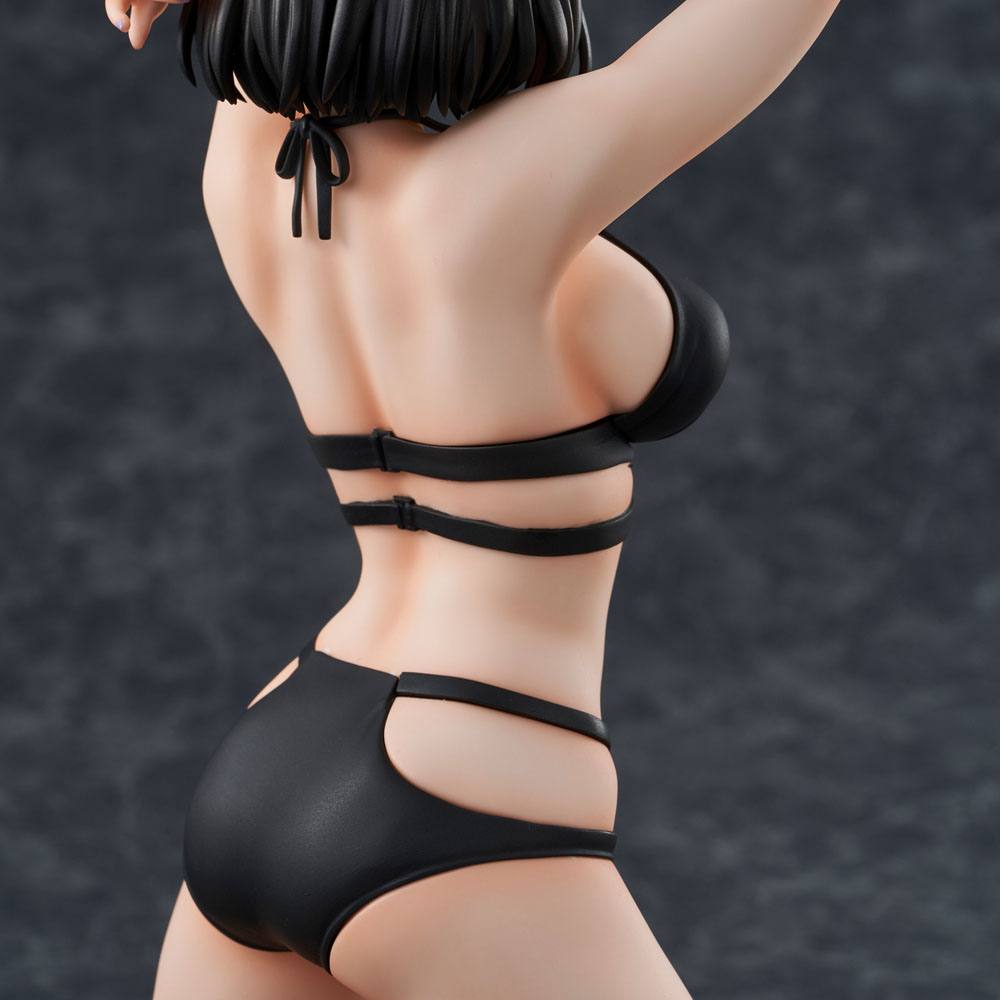 Ganbare Douki-chan PVC Statue Senpai-san Swimsuit Style 22 cm
