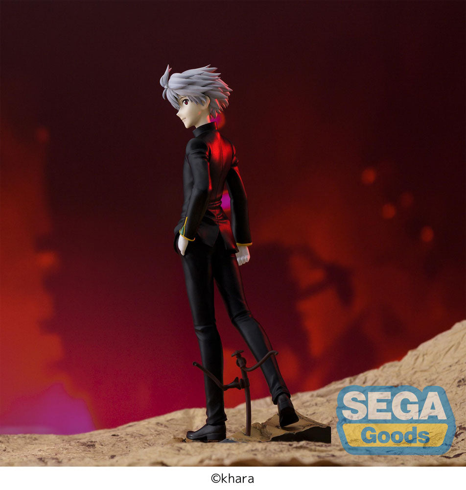Evangelion: 3.0+1.0 Thrice Upon a Time SPM Vignetteum PVC Statue Kaworu Nagisa Commander Suit Ver. 19 cm