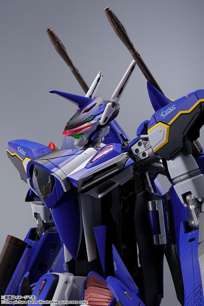 Macross Movie: Absolut Live DX Chogokin Diecast Action Figure YF-29 Durandal (Maximilian Genius) Full Set Pack 22 cm