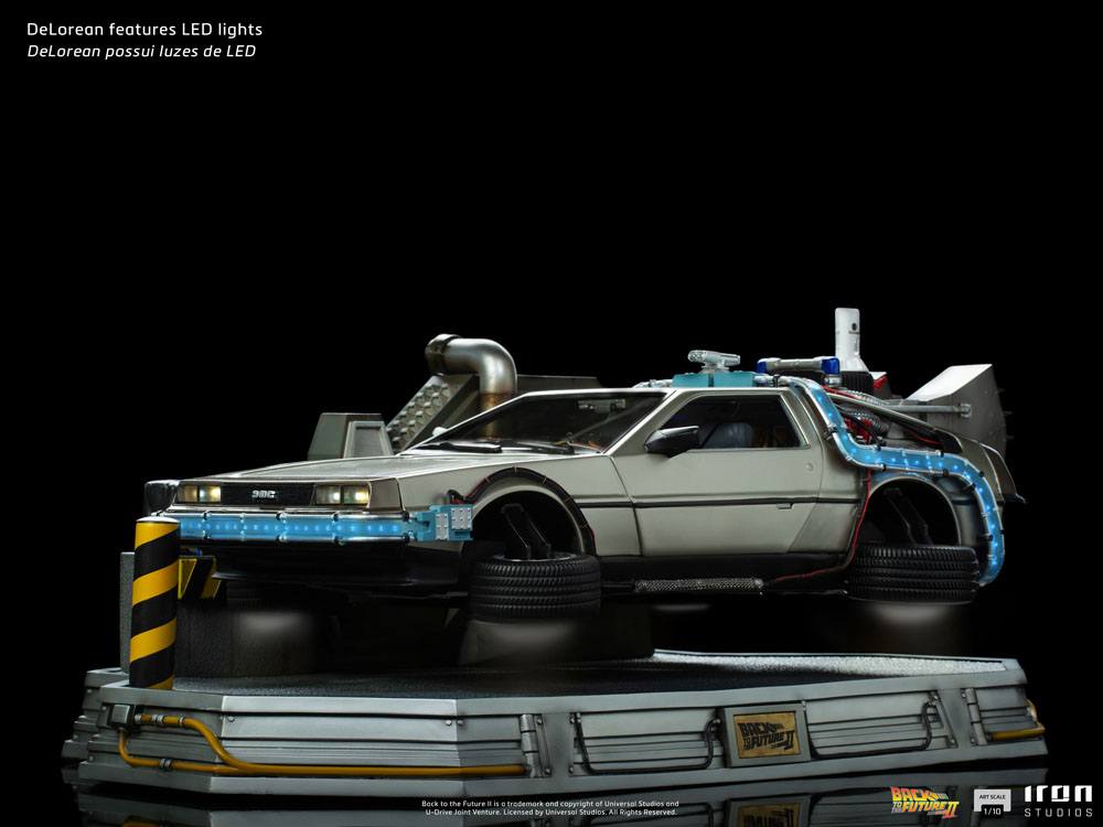 Back to the Future II Art Scale Statue 1/10 DeLorean 58 cm