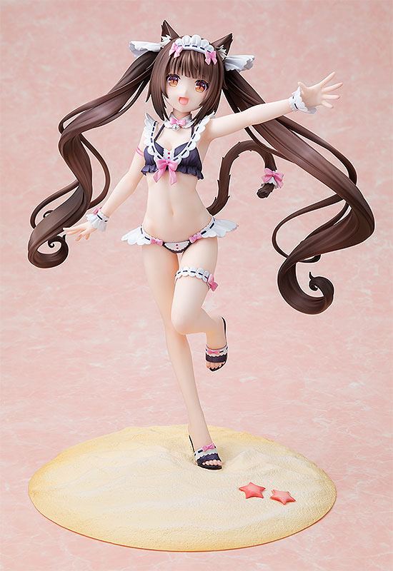 Nekopara PVC Statue 1/7 Chocola: Maid Swimsuit Ver. 26 cm