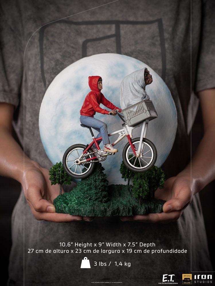 E.T. the Extra-Terrestrial Deluxe Art Scale Statue 1/10 E.T. &amp; Elliot 27 cm