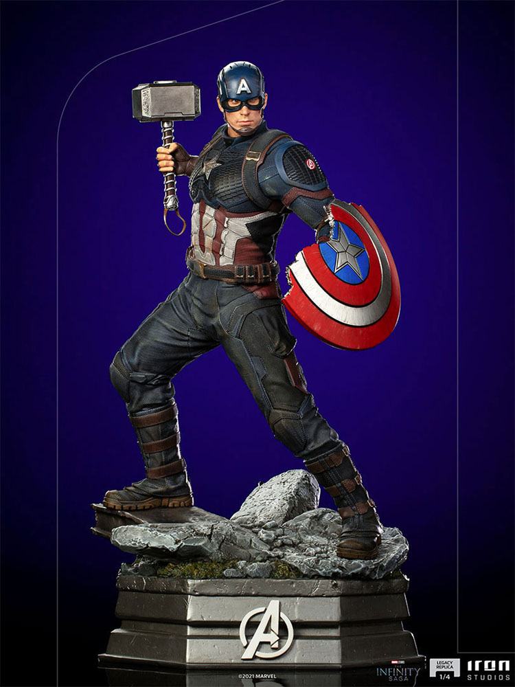 Avengers Infinity Saga Legacy Replica Statue 1/4 Captain America 56 cm