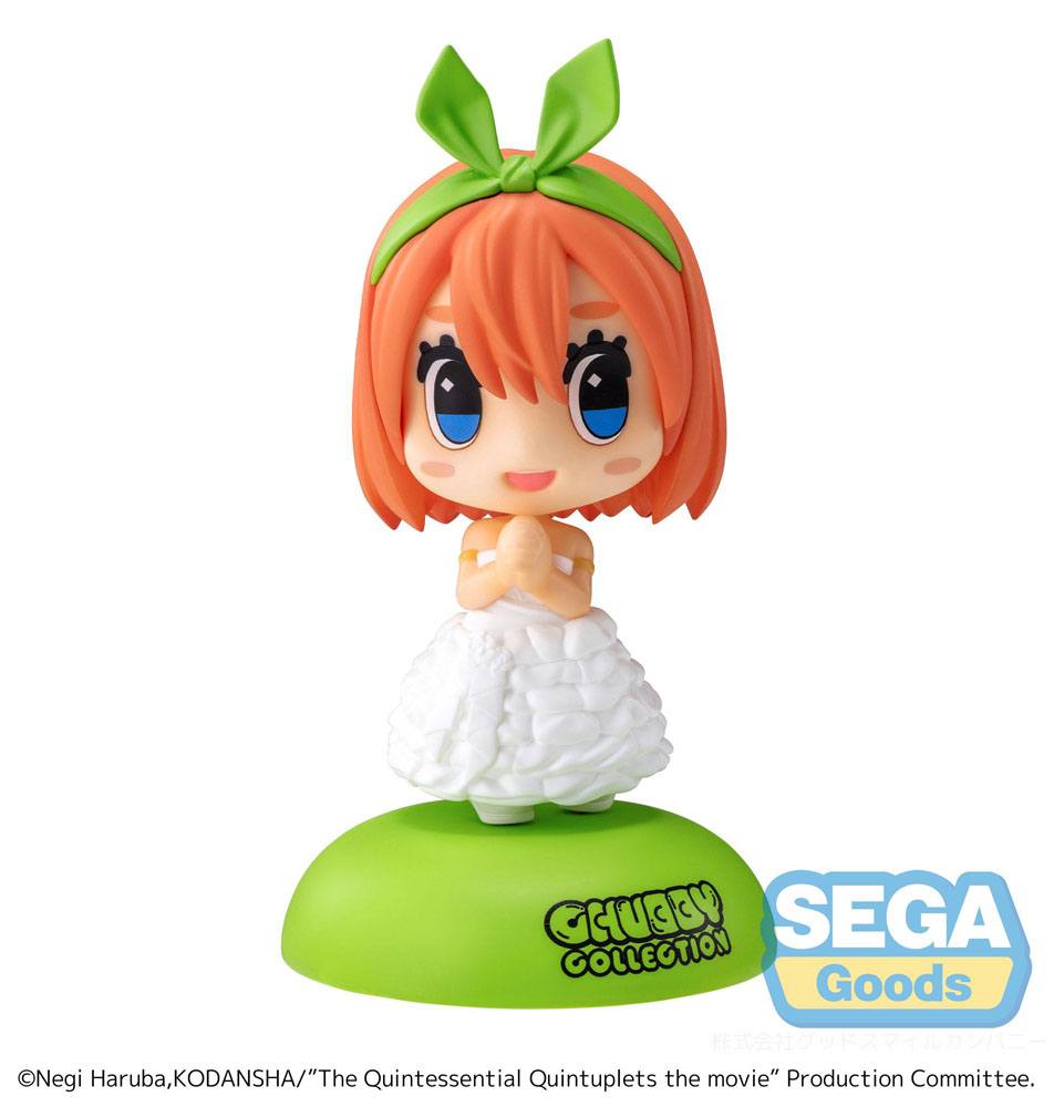 The Quintessential Quintuplets: The Movie Chubby Collection PVC Statue Yotsuba Nakano 11 cm