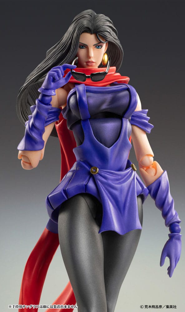 JoJo&#39;s Bizarre Adventure Part 2: Battle Tendency Action Figure Chozokado (Lisa Lisa) 15 cm