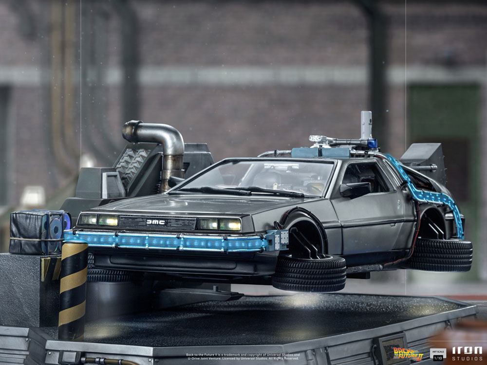Back to the Future II Art Scale Statue 1/10 DeLorean 58 cm