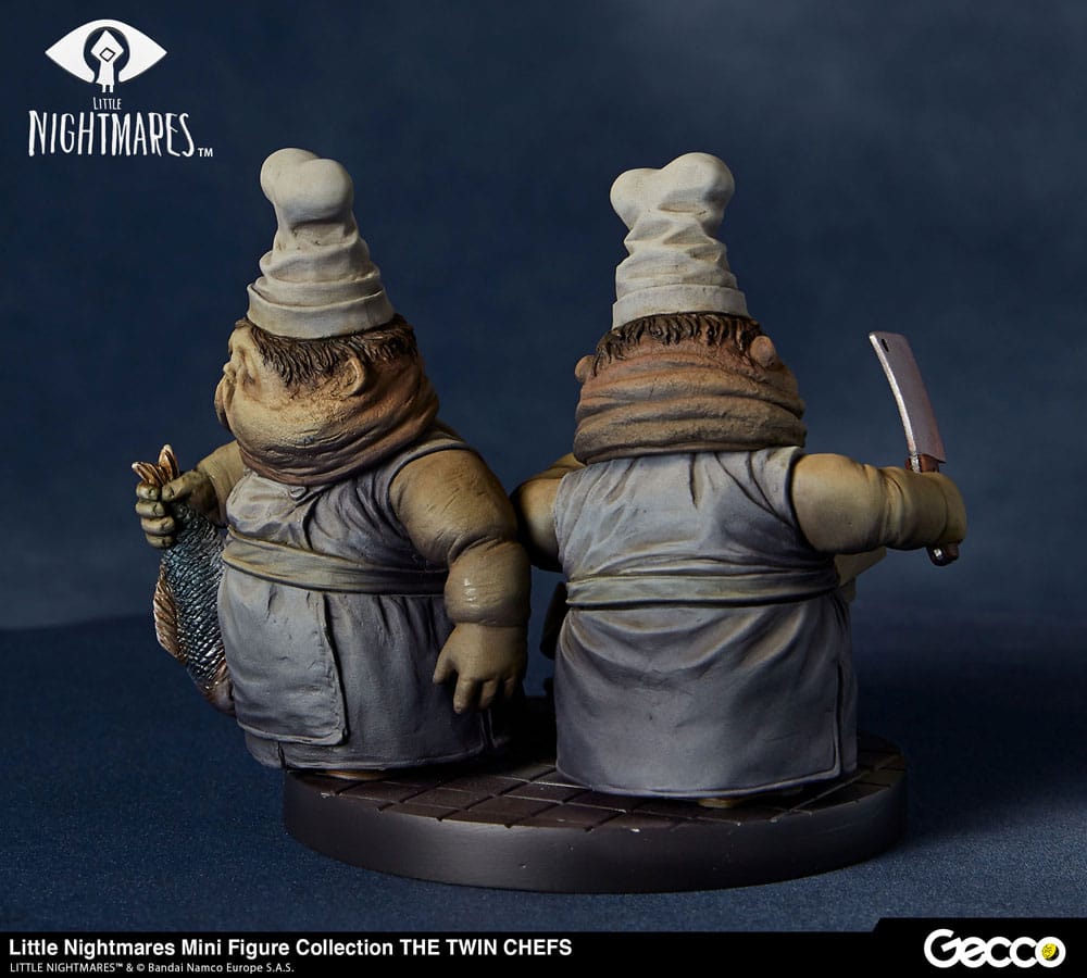 Little Nightmares Mini Figure Collection PVC Statue The Twin Chefs 7 cm