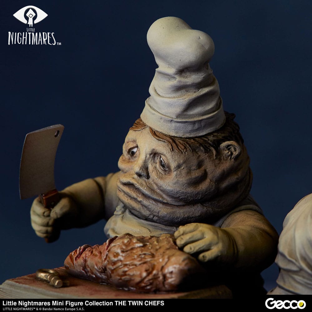 Little Nightmares Mini Figure Collection PVC Statue The Twin Chefs 7 cm
