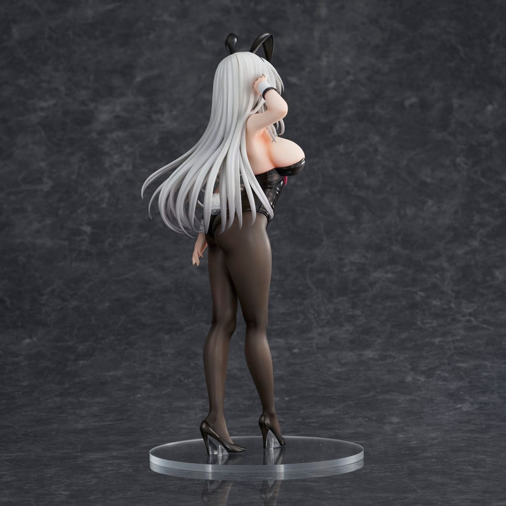 Haori Io Illustration PVC Statue White-haired Bunny 29 cm