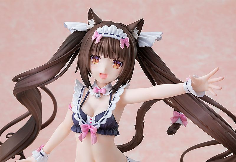 Nekopara PVC Statue 1/7 Chocola: Maid Swimsuit Ver. 26 cm