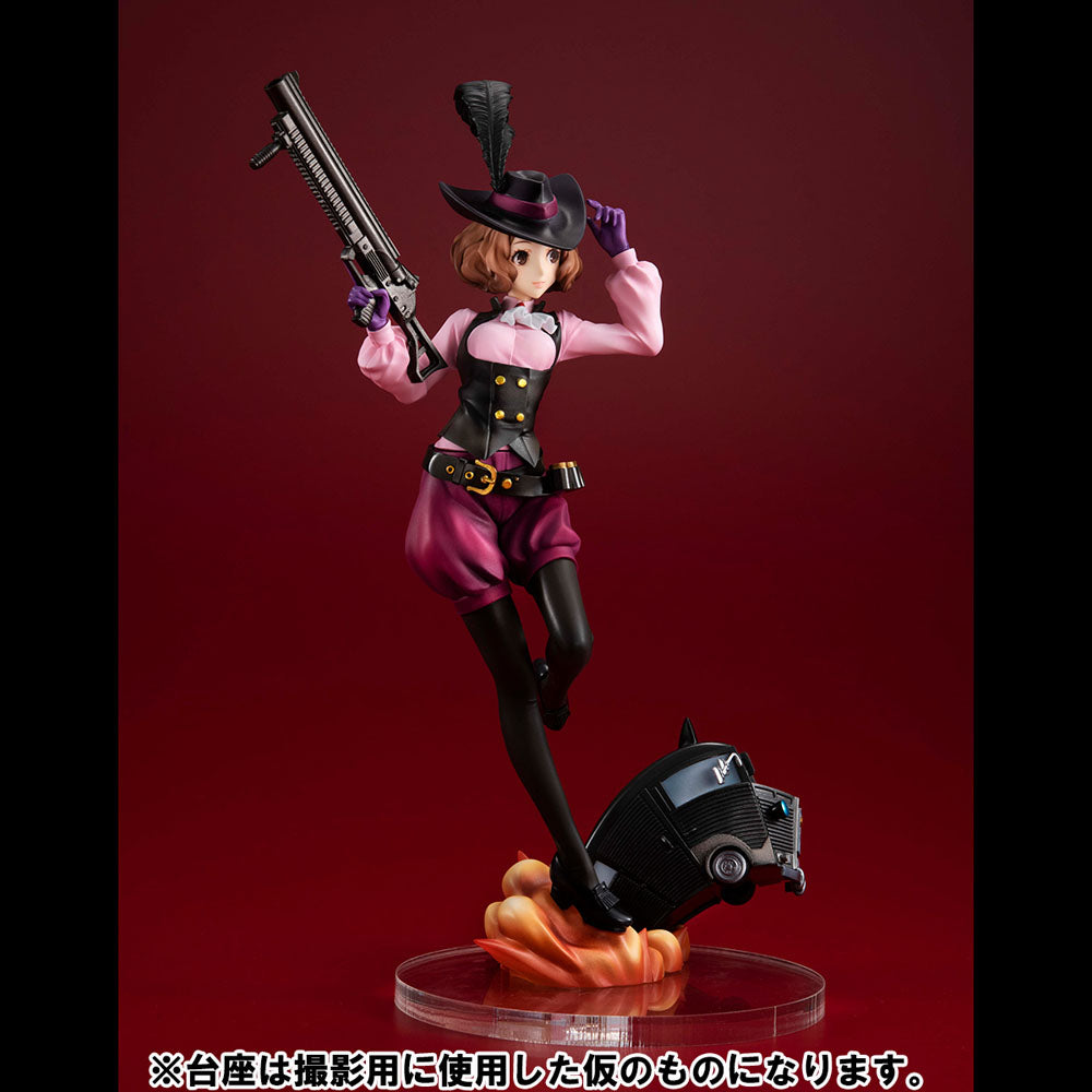 Persona 5 Royal Lucrea PVC Statue Noir (Haru Okumura) &amp; Morgana Car 24 cm