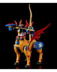 Yattodetaman PVC / Diecast Action Figure Riobot Daikyojin & Daitenba 15 - 16 cm