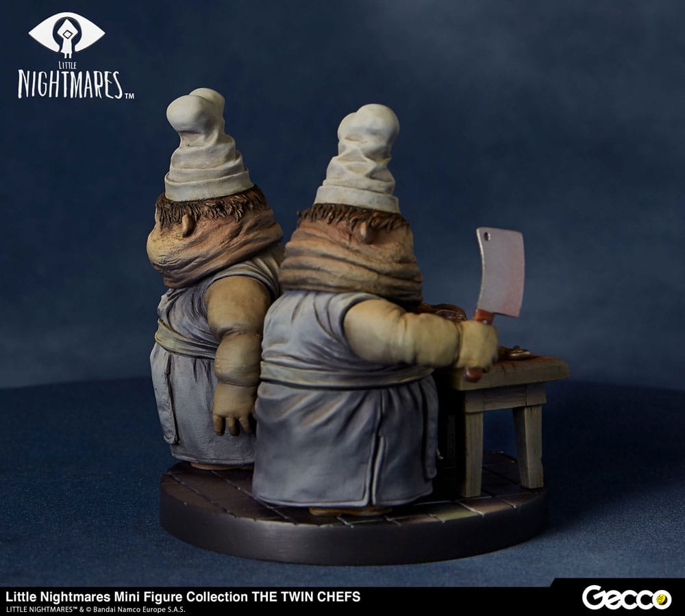 Little Nightmares Mini Figure Collection PVC Statue The Twin Chefs 7 cm
