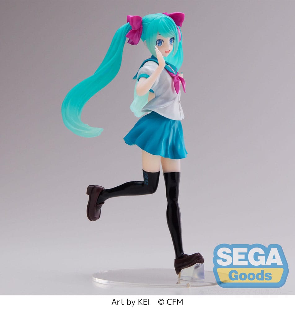 Hatsune Miku Luminasta PVC Statue Hatsune Miku 16th Anniversary KEI Ver. 18 cm
