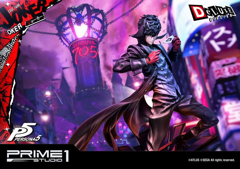 Persona 5 Statue Protagonist Joker Deluxe Version 52 cm