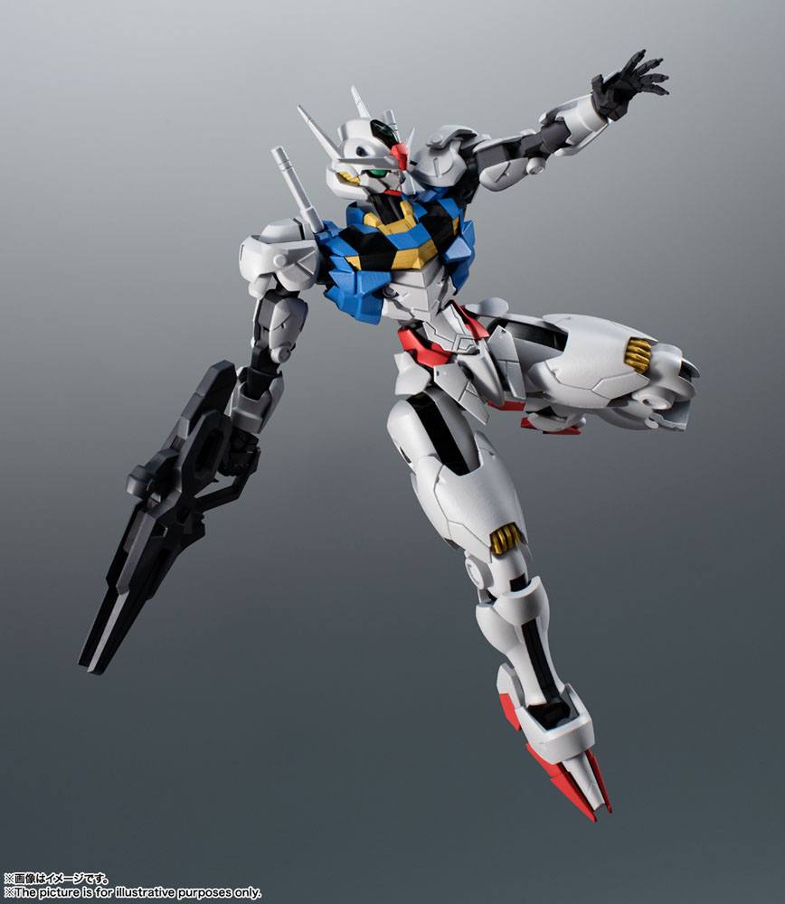 Mobile Suit Gundam Robot Spirits: The Witch from Mercury Action Figure GUNDAM AERIAL ver.A.N.I.M.E. 12 cm