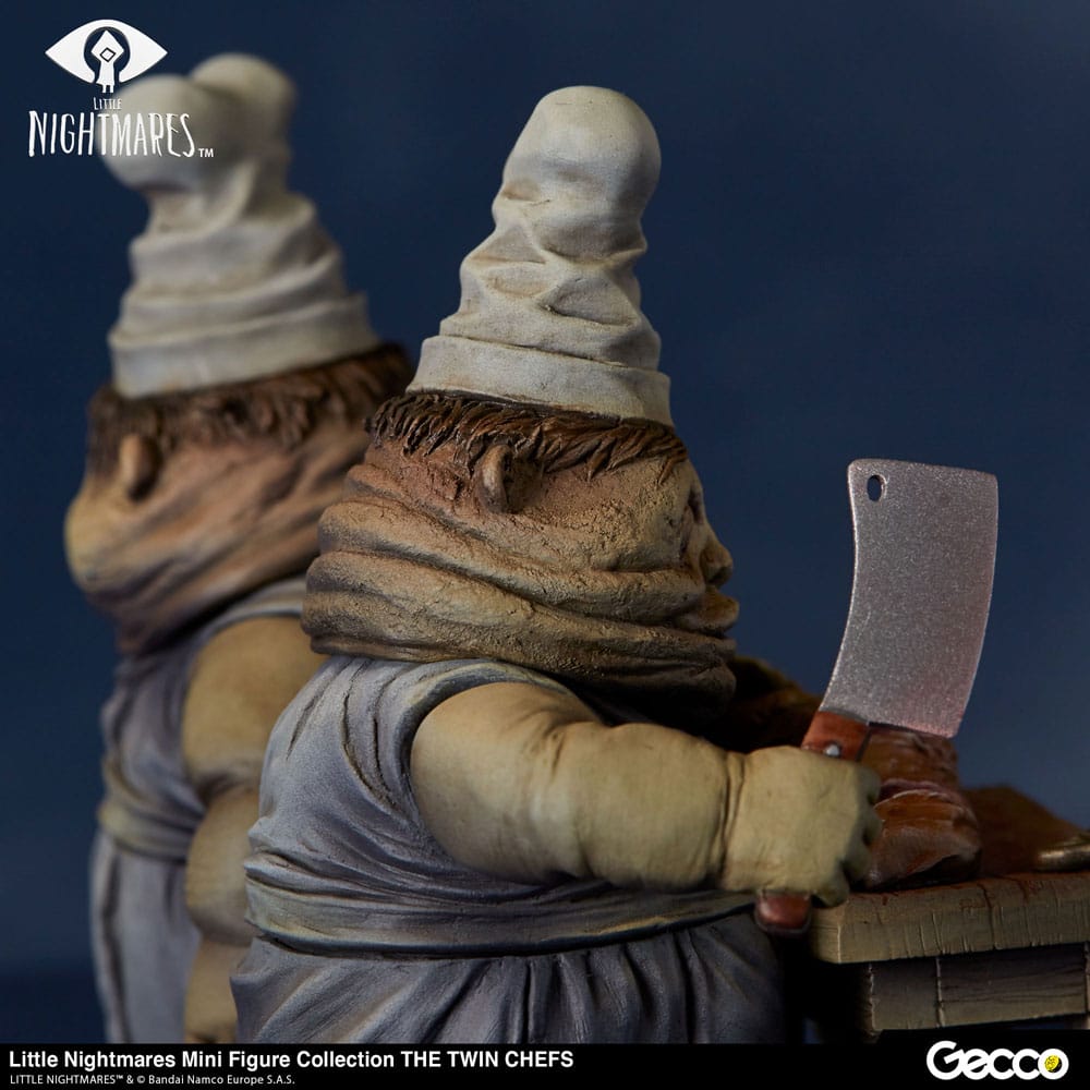 Little Nightmares Mini Figure Collection PVC Statue The Twin Chefs 7 cm