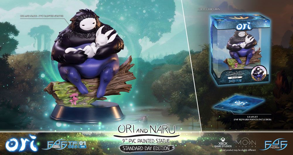 Ori and the Blind Forest PVC Statue Ori &amp; Naru Standard Day Edition 22 cm