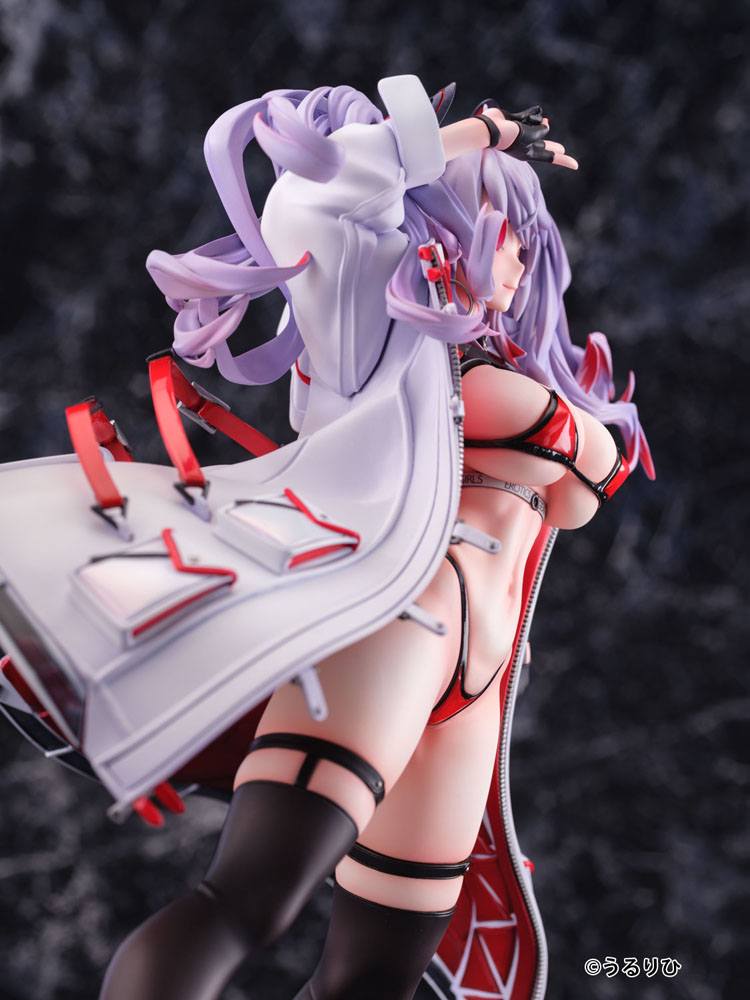 Erotic Gears PVC Statue 1/6 Girl Rouge Illustration by Ulrich 30 cm