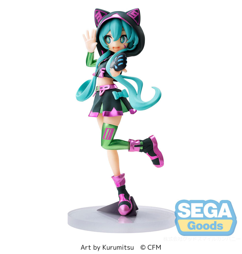Hatsune Miku Luminasta PVC Statue Hatsune Miku Live Stage 18 cm