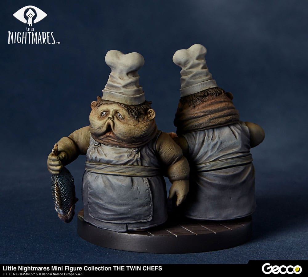 Little Nightmares Mini Figure Collection PVC Statue The Twin Chefs 7 cm
