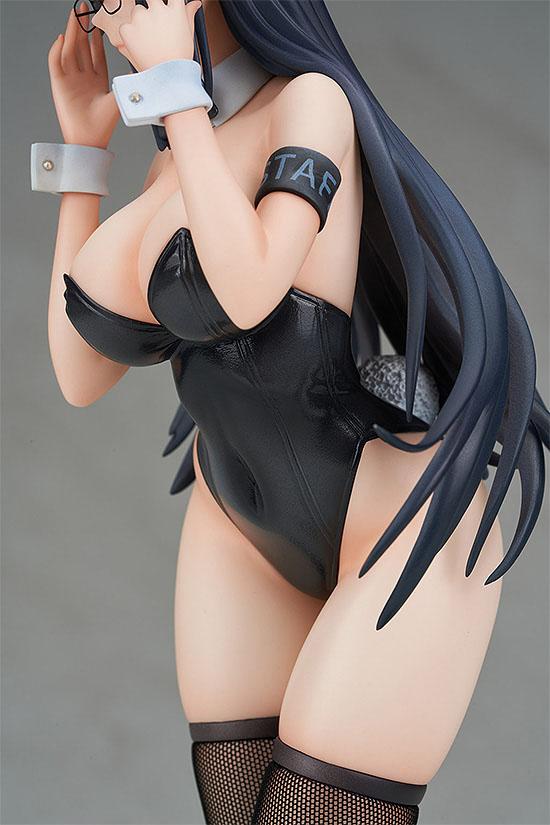 Ikomochi Original Character Statues 1/6 Black Bunny Aoi &amp; White Bunny Natsume 30 - 31 cm