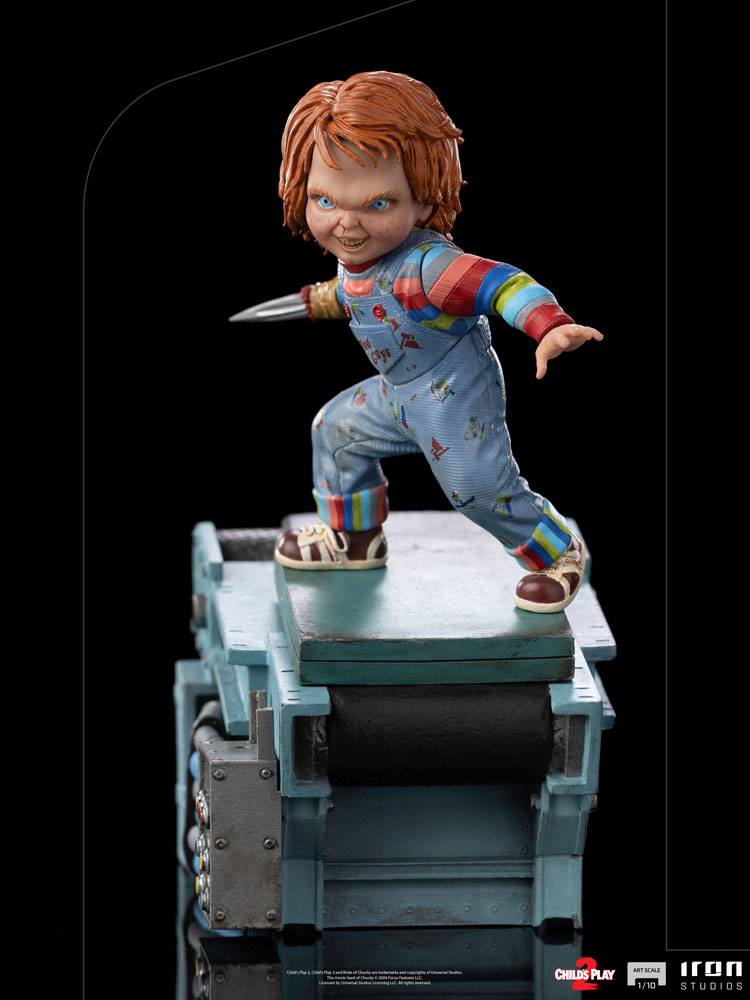 Child&#39;s Play 2 Art Scale Statue 1/10 Chucky 15 cm