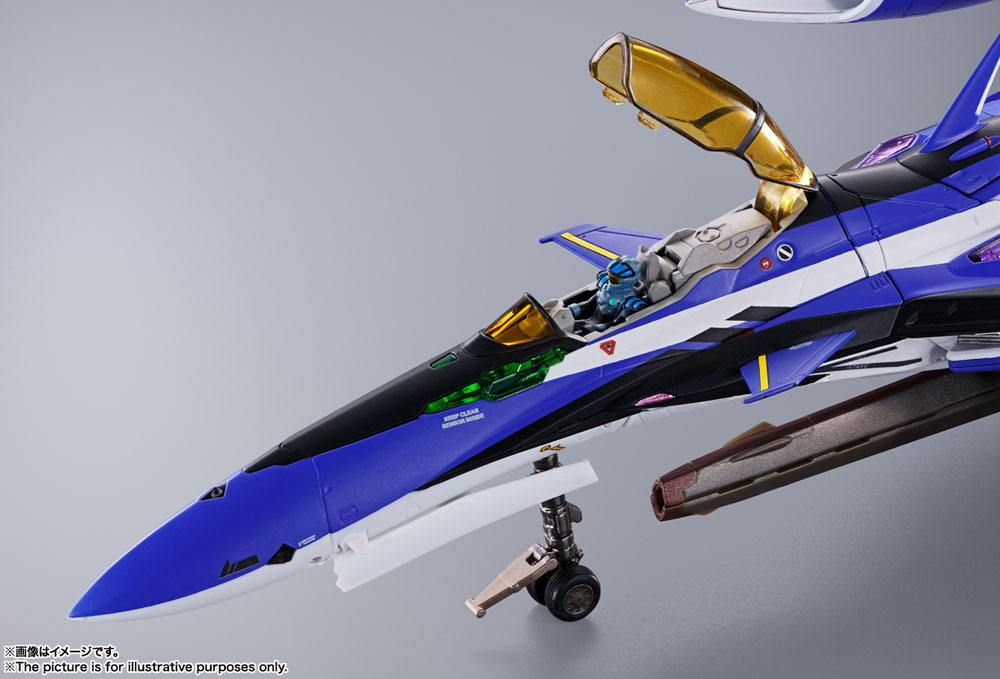 Macross Movie: Absolut Live DX Chogokin Diecast Action Figure YF-29 Durandal (Maximilian Genius) Full Set Pack 22 cm