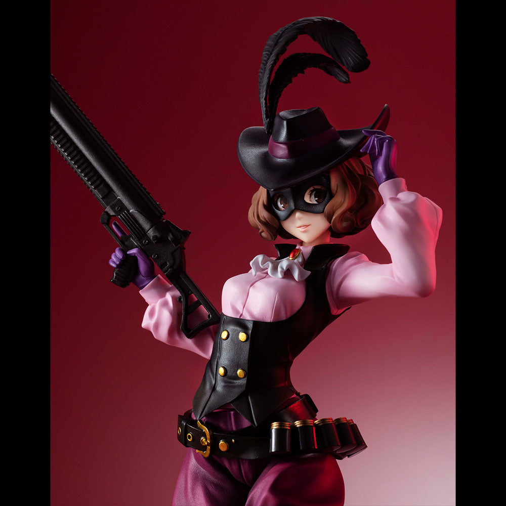 Persona 5 Royal Lucrea PVC Statue Noir (Haru Okumura) &amp; Morgana Car 24 cm