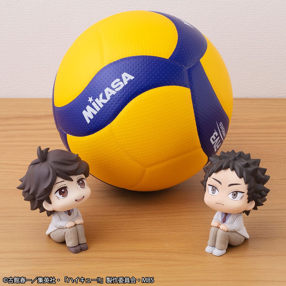 Haikyuu!! Look Up PVC Statues Toru Oikawa &amp; Hajime Iwaizumi Set 11 cm
