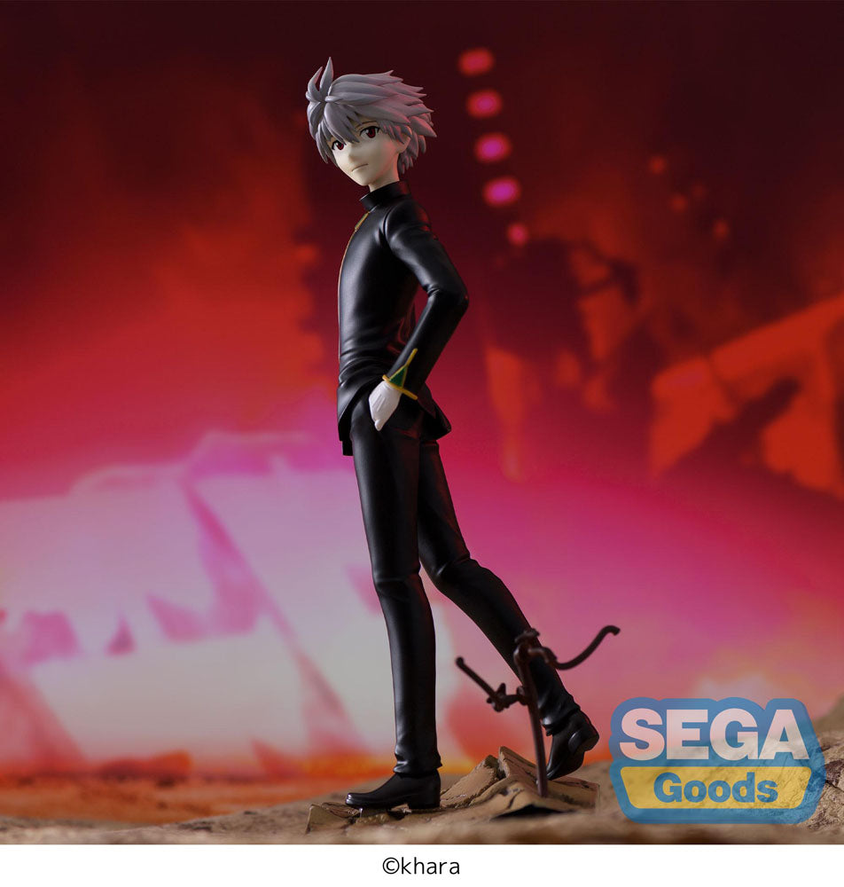 Evangelion: 3.0+1.0 Thrice Upon a Time SPM Vignetteum PVC Statue Kaworu Nagisa Commander Suit Ver. 19 cm